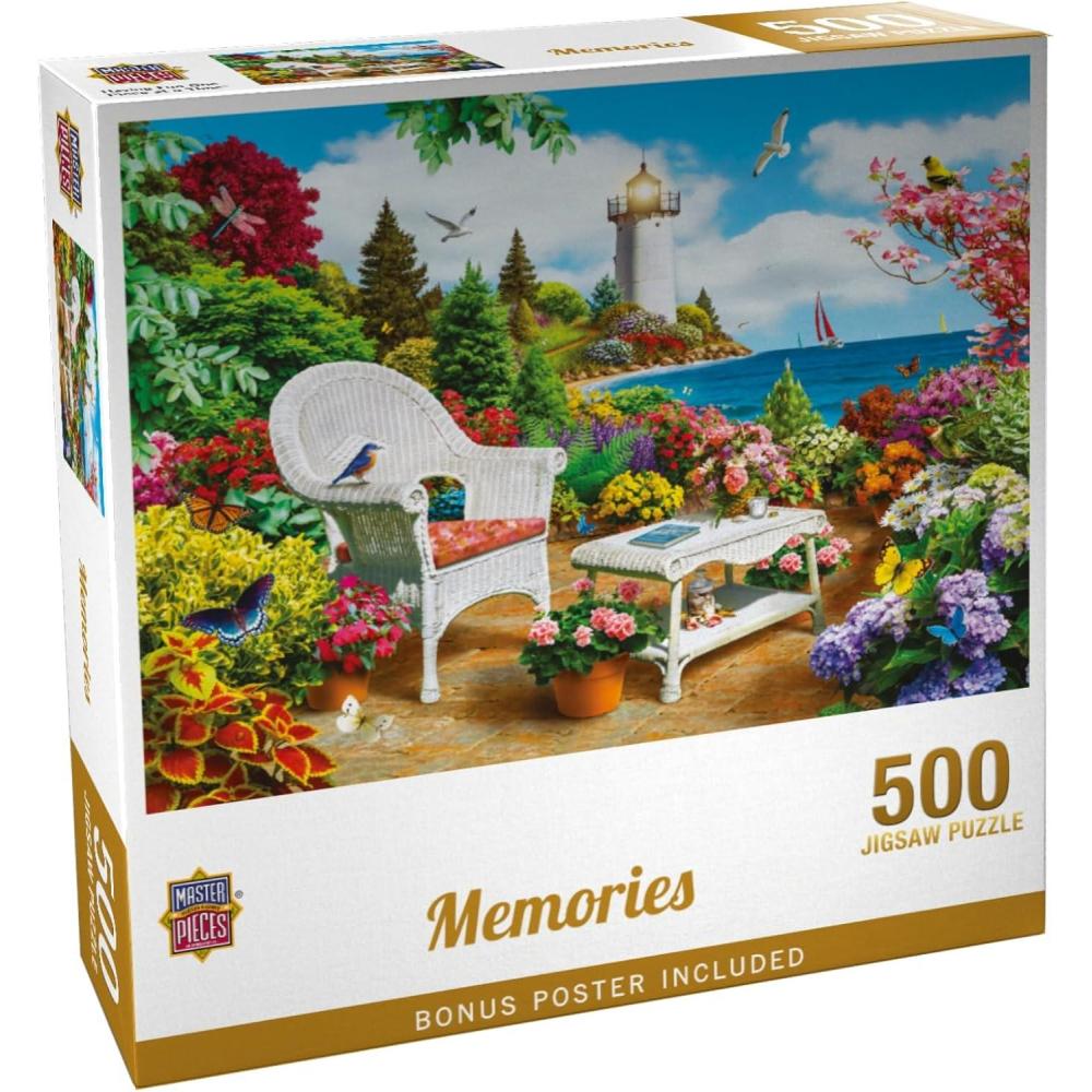 imageMasterpieces 750 Piece Jigsaw Puzzle for Adults and Family Memories 18x24500 Piece