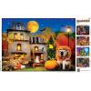 Halloween – Fright Night 500pc Glow in The Dark Puzzle – Jigsaw Puzzle with Vibrant Artwork and Durable Pieces – Fun Family Activity, Brain Challenge, and Educational Entertainment for Kids, Teens(Trick or Treat)