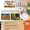 Halloween – Fright Night 500pc Glow in The Dark Puzzle – Jigsaw Puzzle with Vibrant Artwork and Durable Pieces – Fun Family Activity, Brain Challenge, and Educational Entertainment for Kids, Teens(Trick or Treat)