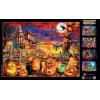 Halloween – Fright Night 500pc Glow in The Dark Puzzle – Jigsaw Puzzle with Vibrant Artwork and Durable Pieces – Fun Family Activity, Brain Challenge, and Educational Entertainment for Kids, Teens(All Hallow’s Eve)