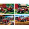 MasterPieces 2000 Piece Jigsaw Puzzle for Adults, Family, Or Youth – Farm Country 4-Pack – 14″x19″(Farmall)