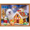 MasterPieces 300 Piece EZ Grip Christmas Jigsaw Puzzle – Winter Visitors – 18″x24″(Christmas Cookies)