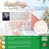 MasterPieces 300 Piece EZ Grip Christmas Jigsaw Puzzle – Winter Visitors – 18″x24″(Country Christmas)