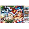 MasterPieces 300 Piece EZ Grip Christmas Jigsaw Puzzle – Winter Visitors – 18″x24″(Holiday Treasures)