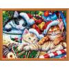 MasterPieces 300 Piece EZ Grip Christmas Jigsaw Puzzle – Winter Visitors – 18″x24″(Holiday Treasures)