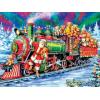 MasterPieces 300 Piece EZ Grip Christmas Jigsaw Puzzle – Winter Visitors – 18″x24″(North Pole Delivery)