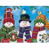 MasterPieces 300 Piece EZ Grip Christmas Jigsaw Puzzle – Winter Visitors – 18″x24″(Snowy Afternoon Friends)