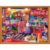 MasterPieces 300 Piece EZ Grip Jigsaw Puzzle – Coca-Cola Bottles – 18″x24″(Soda Fountain)