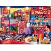 MasterPieces 300 Piece EZ Grip Jigsaw Puzzle – Coca-Cola Bottles – 18″x24″(Soda Fountain)