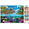 MasterPieces 300 Piece EZ Grip Jigsaw Puzzle – Dolphin Ride – 18″x24″(300 Piece)