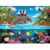 MasterPieces 300 Piece EZ Grip Jigsaw Puzzle – Dolphin Ride – 18″x24″(300 Piece)