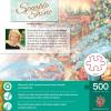 MasterPieces 500 Piece Glitter Jigsaw Puzzle – Christmas Dreams – 15″x21″