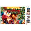 MasterPieces 500 Piece Glitter Jigsaw Puzzle – Christmas Dreams – 15″x21″