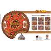 MasterPieces 500 Piece Jigsaw Puzzle for Adults, Family, Or Youth – Shaped Reese’s – 22″x22″(Shaped Reeses Round)