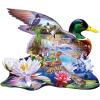 MasterPieces 500 Piece Jigsaw Puzzle for Adults, Family, Or Youth – Shaped Reese’s – 22″x22″(Woodland Ducks)