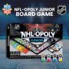 MasterPieces NHL League Opoly Jr Board Game – Officially Licensed Family Hockey Game for Kids Ages 6 and Up – Educational and Fun Collectible Board Play – Great Hockey Gifts for Boys 8-12