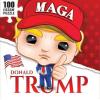 MasterPieces Puzzle Company, 100 Piece Donald Trump Jigsaw Puzzle, Trump Merchandise, MAGA(Trump)