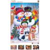 Masterpieces 500 Piece Glitter Christmas Jigsaw Puzzle – Family Portrait – 18″x24″