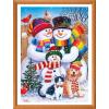 Masterpieces 500 Piece Glitter Christmas Jigsaw Puzzle – Family Portrait – 18″x24″