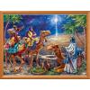Masterpieces 500 Piece Glitter Christmas Jigsaw Puzzle – Three Magi – 15″x21″