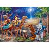 Masterpieces 500 Piece Glitter Christmas Jigsaw Puzzle – Three Magi – 15″x21″