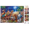Masterpieces 500 Piece Glitter Christmas Jigsaw Puzzle – Three Magi – 15″x21″