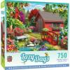 Masterpieces 750 Piece Jigsaw Puzzle for Adults and Family – Free to Fly – 18″x24″(Over the Bridge)