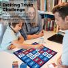 Masterpieces NFL Gridiron Trivia Challenge – Officially Licensed Football Board Game for Families and Fans – Fun, Competitive Sports Trivia Game with 1,000 Questions for Adults, Kids & Game Night