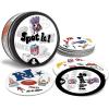 Spot It! NFL Edition Card Game – Fast-Paced Matching Game Featuring Official NFL Team Logos & Football Symbols – 55 Cards with 5 Mini Games – Family Party & Travel Game for Kids & Adults