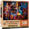 Halloween – Fright Night 500pc Glow in The Dark Puzzle – Jigsaw Puzzle with Vibrant Artwork and Durable Pieces – Fun Family Activity, Brain Challenge, and Educational Entertainment for Kids, Teens(A Dark Brew)