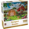 MasterPieces – 300 Piece Jigsaw Puzzle, Large EZ Grip Shapes, Barnyard Beauties, Fun for Adults, Seniors, Family, Kids, Non-Glare Finish, 18″x24″(1000 Piece)