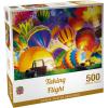 MasterPieces – 300 Piece Jigsaw Puzzle with Large EZ Grip Shapes, Glows in The Dark, Taking Flight, Activity Fun for Adults, Seniors, Family, Kids, 18″ x 24″(500 Piece)