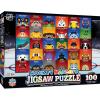 MasterPieces 100 Piece Sports Puzzle for Kids – NHL Mascots 100pc Puzzle – 14″x19″(100-Piece Mascot Jigsaw Puzzle)