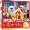 MasterPieces 300 Piece EZ Grip Christmas Jigsaw Puzzle – Winter Visitors – 18″x24″(Christmas Cookies)