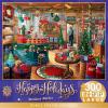 MasterPieces 300 Piece EZ Grip Christmas Jigsaw Puzzle – Winter Visitors – 18″x24″(Mistletoe Market)