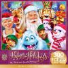 MasterPieces 300 Piece EZ Grip Christmas Jigsaw Puzzle – Winter Visitors – 18″x24″(North Pole Family Portrait)