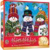MasterPieces 300 Piece EZ Grip Christmas Jigsaw Puzzle – Winter Visitors – 18″x24″(Snowy Afternoon Friends)