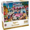 MasterPieces 300 Piece EZ Grip Jigsaw Puzzle for Adults, Family, Or Youth – Iggy’s Ice Cream – 18″ x 24″(500 Piece)