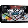 MasterPieces NHL League Opoly Jr Board Game – Officially Licensed Family Hockey Game for Kids Ages 6 and Up – Educational and Fun Collectible Board Play – Great Hockey Gifts for Boys 8-12