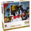 Masterpieces 300 Piece EZ Grip Jigsaw Puzzle – Father & Son – 18″x24″(1000 Piece)