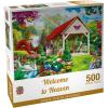 Masterpieces 300 Piece EZ Grip Jigsaw Puzzle – Welcome to Heaven – 18″x24″(500 Piece)