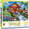 Masterpieces 750 Piece Jigsaw Puzzle for Adults and Family – Free to Fly – 18″x24″(Floral Falls)