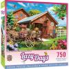 Masterpieces 750 Piece Jigsaw Puzzle for Adults and Family – Free to Fly – 18″x24″(Lazy Days – Flying to Flower Farm)