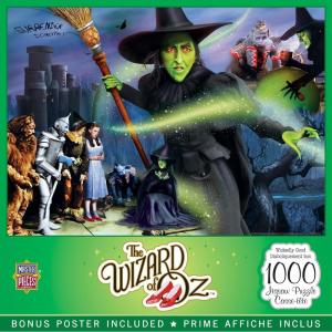 MasterPieces 1000 Piece Jigsaw Puzzle for Adults, Family, or Youth – Off To See The Wizard – 19.25″x26.75″(Wickedly Good)