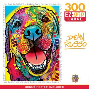 MasterPieces 300 Piece EZ Grip Jigsaw Puzzle – Partners in Crime – 18″x24″(I’m Rocky  Nice to Meet You)