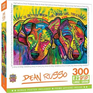 MasterPieces 300 Piece EZ Grip Jigsaw Puzzle – Partners in Crime – 18″x24″(Partners in Crime)