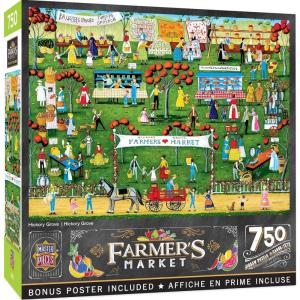 MasterPieces 750 Piece Jigsaw Puzzle for Adults and Family – Country Heaven – 18″x24″(Hickory Grove)