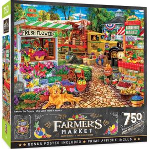 MasterPieces 750 Piece Jigsaw Puzzle for Adults and Family – Country Heaven – 18″x24″(Sale on the Square)