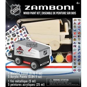 MasterPieces Craft Kits – NHL Zamboni Wood Paint Kit