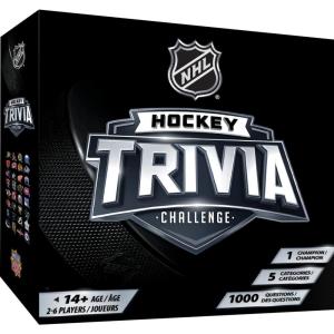 MasterPieces Family Game – NHL Hockey Trivia Challenge – Officially Licensed Game for Kids & Adults